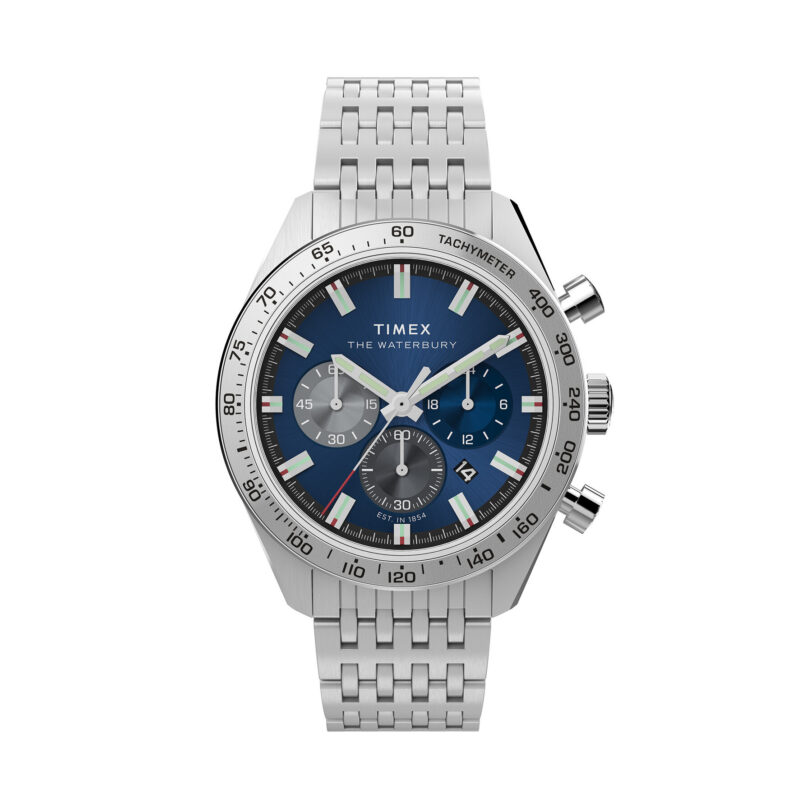 Часовник Timex Waterbury TW2Y18500 Сребрист цвят на ниска цена