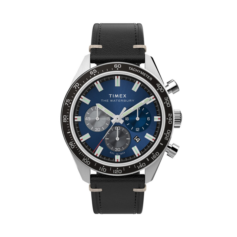 Часовник Timex Waterbury TW2Y18600 Черен цвят на ниска цена