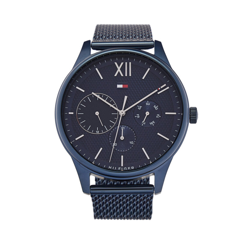 Часовник Tommy Hilfiger Damon 1791421 Тъмносин цвят на ниска цена