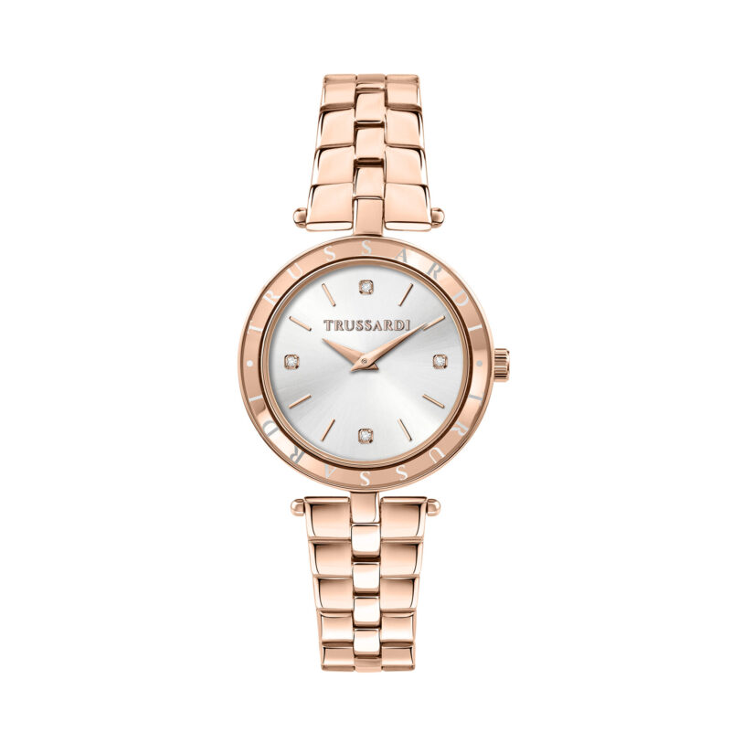 Часовник Trussardi R2453145512 Розово злато цвят на ниска цена
