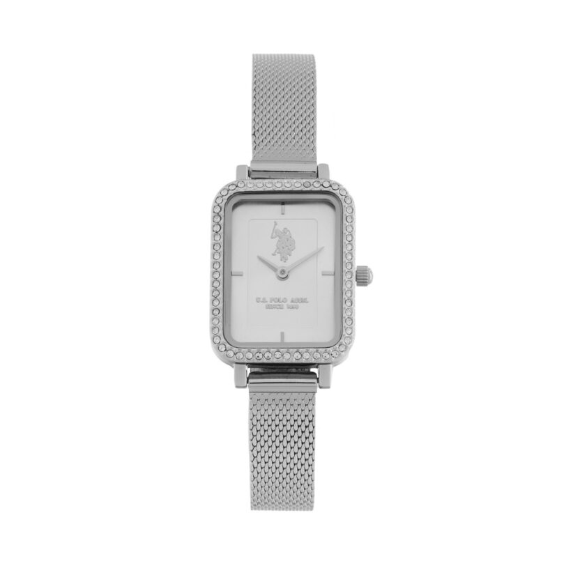 Часовник U.S. Polo Assn. Odette USP8385ST Сребрист цвят на ниска цена