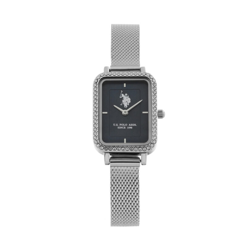 Часовник U.S. Polo Assn. Odette USP8386BL Сребрист цвят на ниска цена