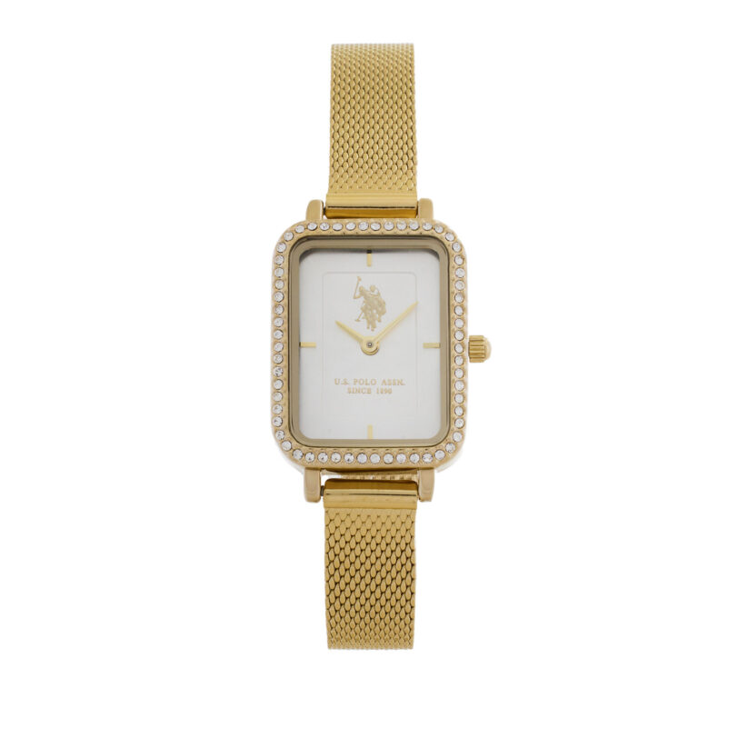 Часовник U.S. Polo Assn. Odette USP8389YG Златист цвят на ниска цена