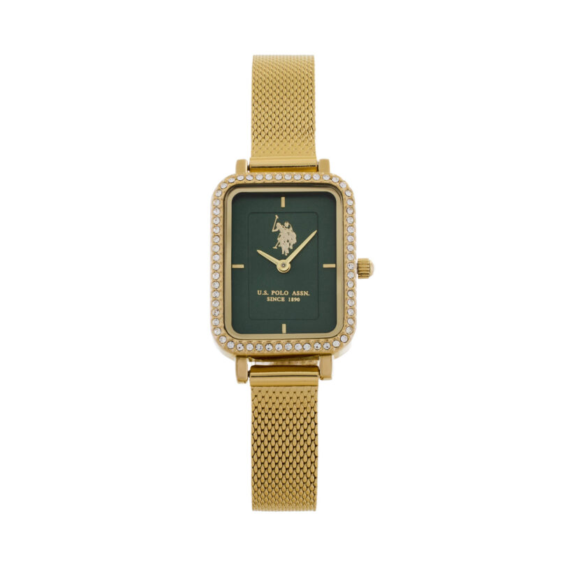 Часовник U.S. Polo Assn. Odette USP8391GR Златист цвят на ниска цена