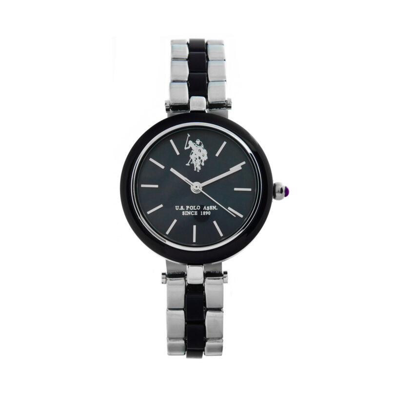 Часовник U.S. Polo Assn. USP8358ST Сребрист цвят на ниска цена