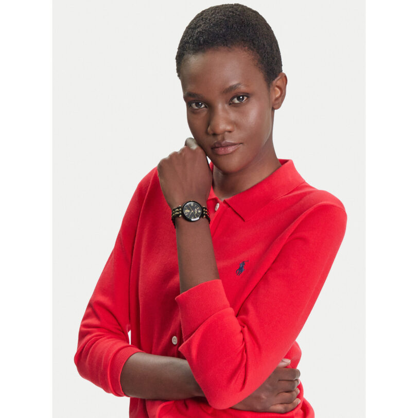 Часовник U.S. Polo Assn. Zaira USP8378BK Черен цвят на ниска цена