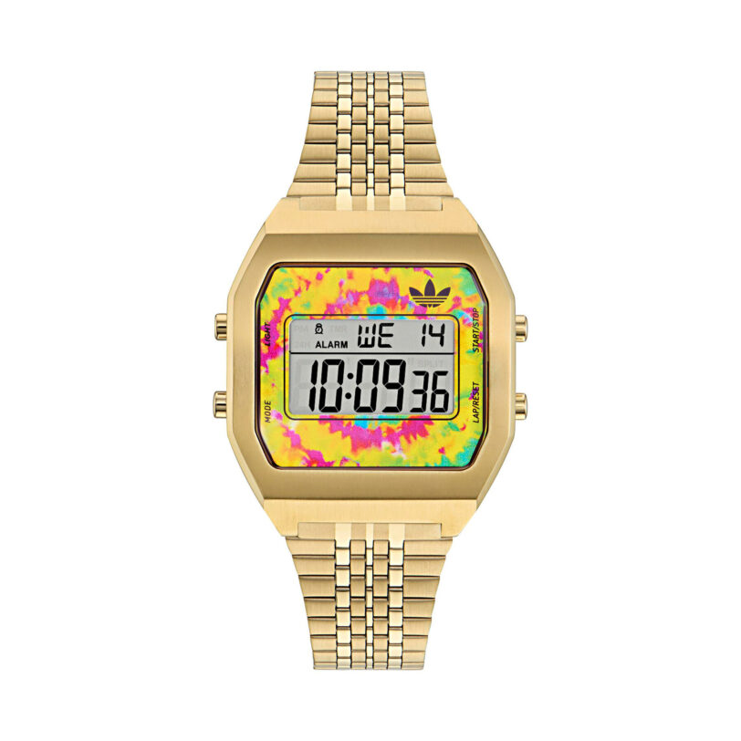 Часовник adidas Digital Two AOST24559 Златист цвят на ниска цена
