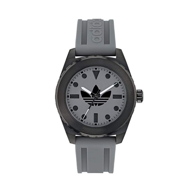 Часовник adidas Discoverer One AOSY25023 Черен цвят на ниска цена