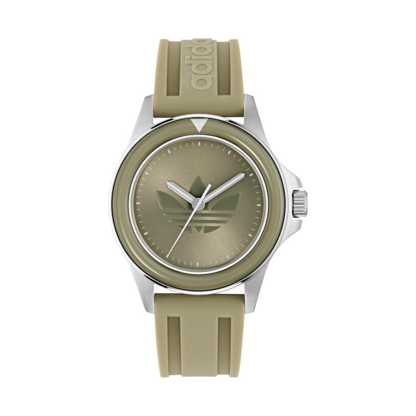 Часовник adidas Expression One AOFH24509 Зелен цвят на ниска цена