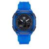 Часовник adidas Originals City Tech One Watch AOST23058 Син цвят на ниска цена