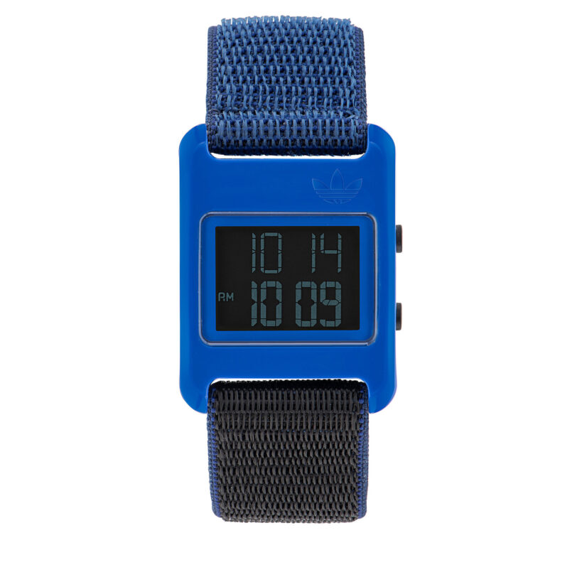 Часовник adidas Originals Retro Pop Digital Watch AOST23066 Син цвят на ниска цена