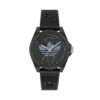 Часовник adidas Project Four AOST25033 Черен цвят на ниска цена