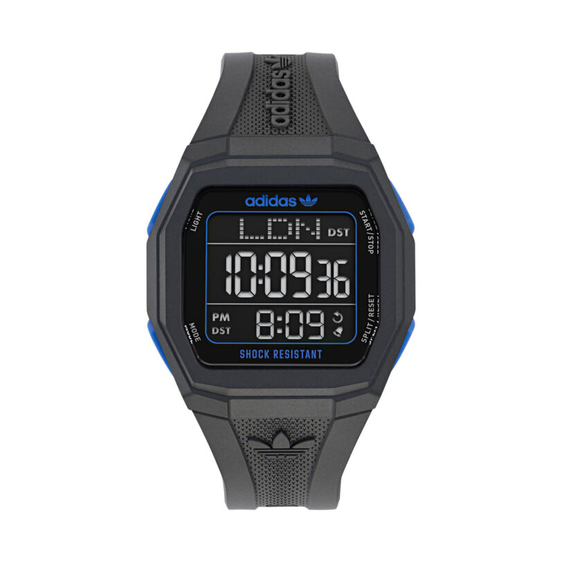 Часовник adidas Tech One AOST24564 Черен цвят на ниска цена