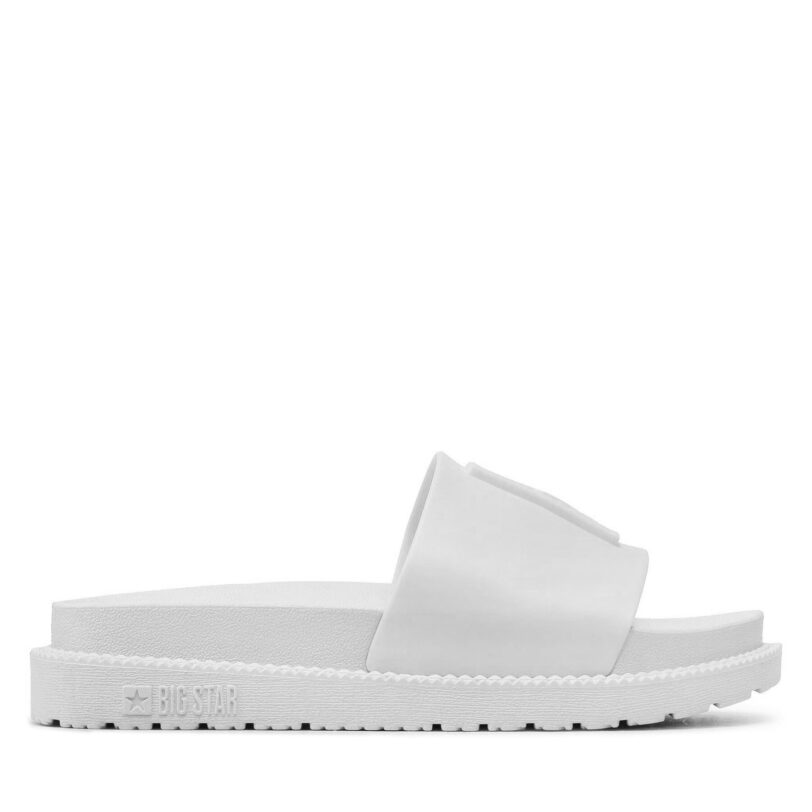 Чехли Big Star Shoes LL274428 Бял цвят на ниска цена