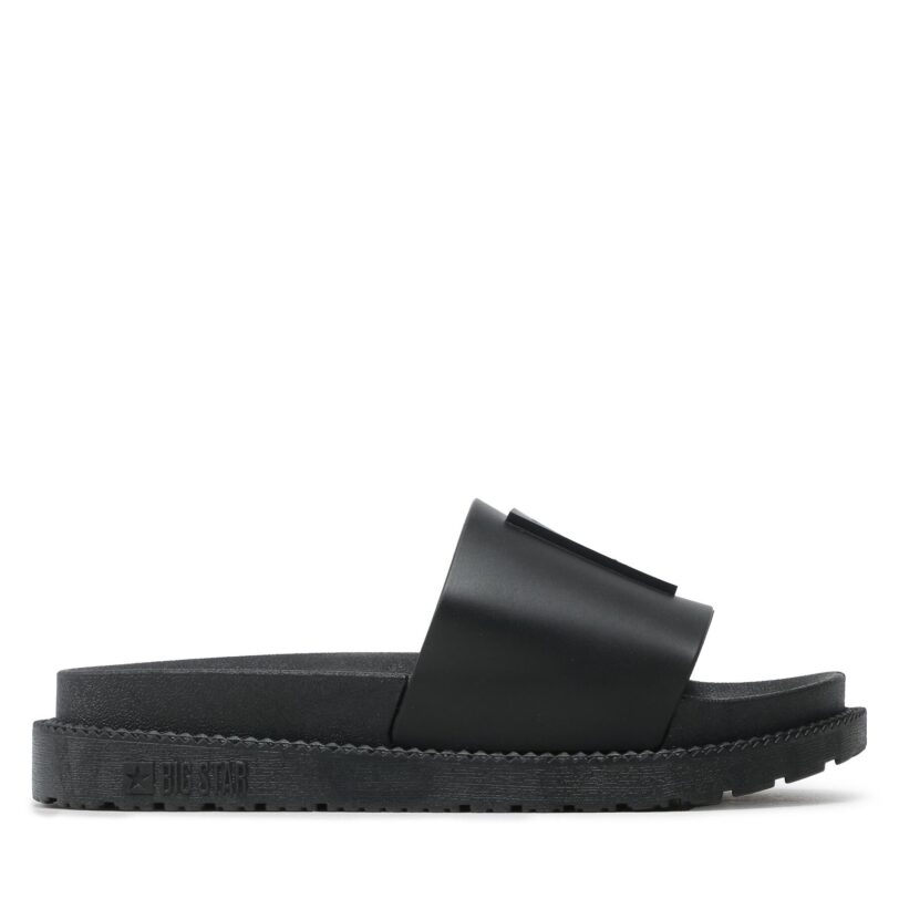 Чехли Big Star Shoes LL274429 Черен цвят на ниска цена