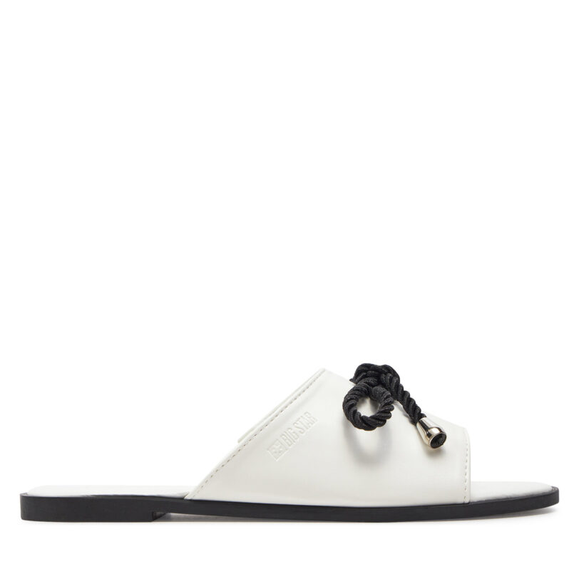 Чехли Big Star Shoes NN274067 Бял цвят на ниска цена