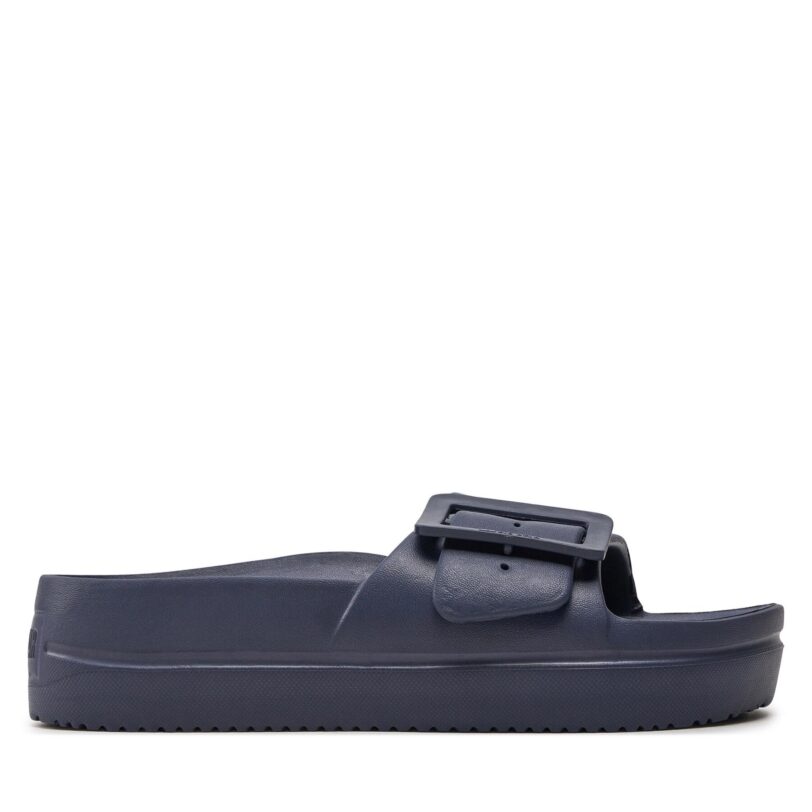 Чехли Big Star Shoes NN274A665 Тъмносин цвят на ниска цена