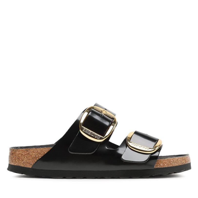 Чехли Birkenstock Arizona Big Buckle 1021476 Черен цвят на ниска цена