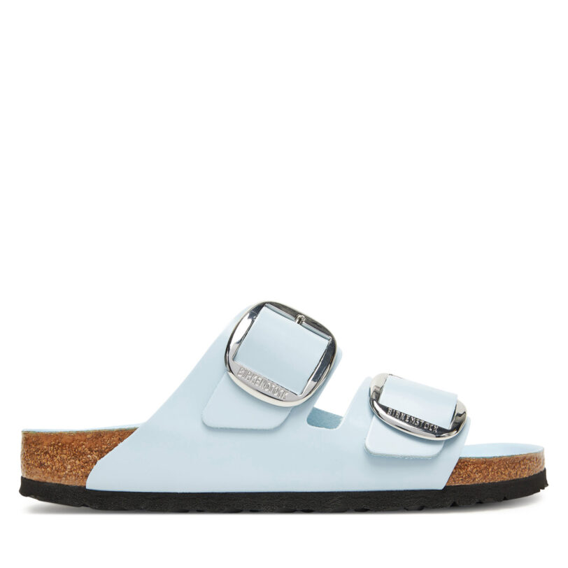 Чехли Birkenstock Arizona Big Buckle Hex 1030374 Светлосиньо цвят на ниска цена