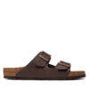 Чехли Birkenstock Arizona Birko-Flor 0051701 Кафяв цвят на ниска цена