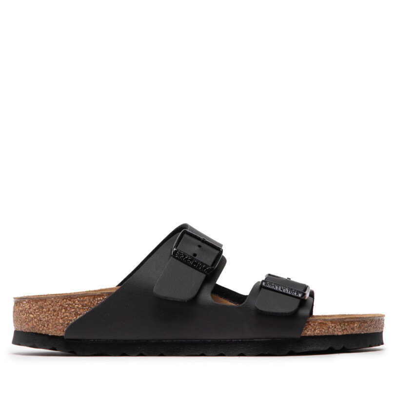 Чехли Birkenstock Arizona Birko-Flor 0051793 Черен цвят на ниска цена