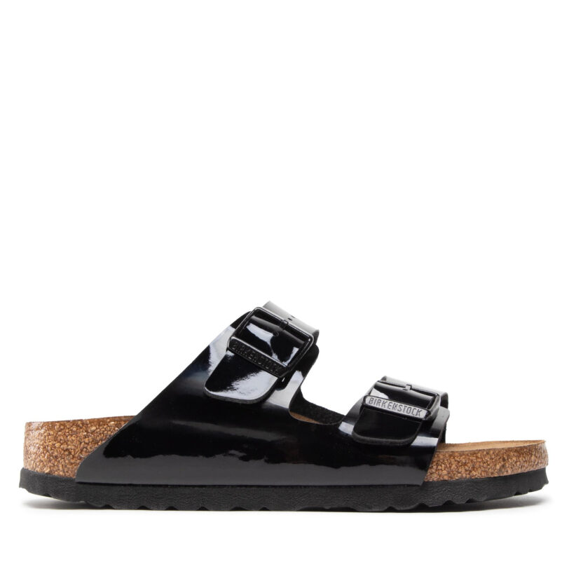 Чехли Birkenstock Arizona Birko-Flor 1005292 Черен цвят на ниска цена