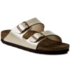 Чехли Birkenstock Arizona Birko-Flor 1009921 Златист цвят на ниска цена