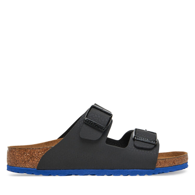 Чехли Birkenstock Arizona Kids 1029491 S Черен цвят на ниска цена