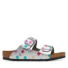 Чехли Birkenstock Arizona Kids 1029842 S Сребрист цвят на ниска цена