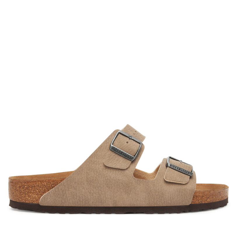 Чехли Birkenstock Arizona Vegan 1025779 Бежов цвят на ниска цена