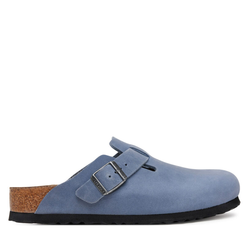 Чехли Birkenstock Boston 1028239 Син цвят на ниска цена