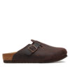 Чехли Birkenstock Boston 159711 Кафяв цвят на ниска цена