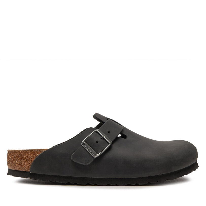 Чехли Birkenstock Boston Bs 0059461 Черен цвят на ниска цена