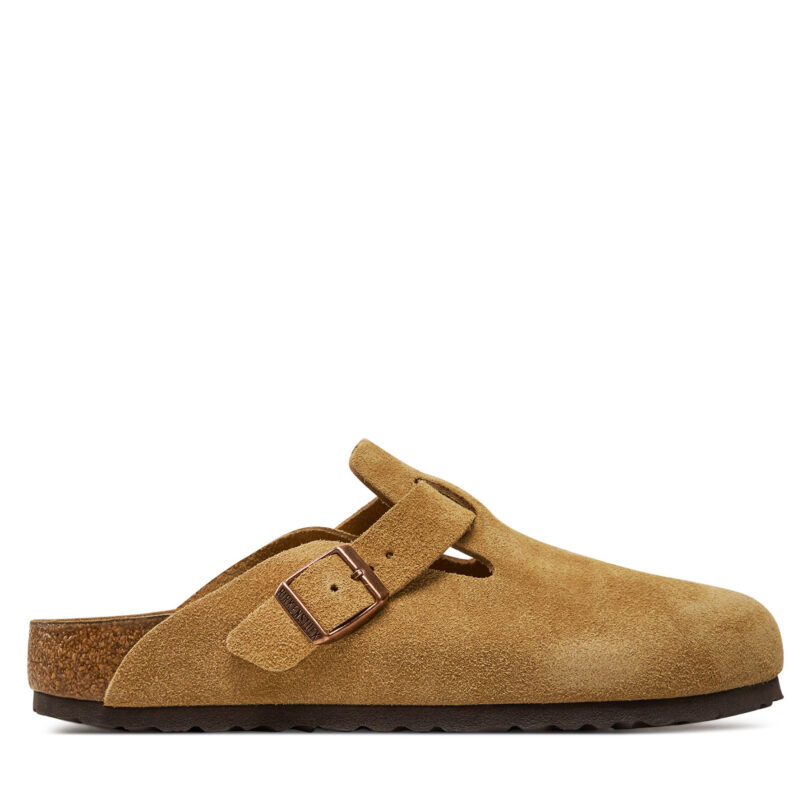 Чехли Birkenstock Boston Leve 1026164 Бежов цвят на ниска цена