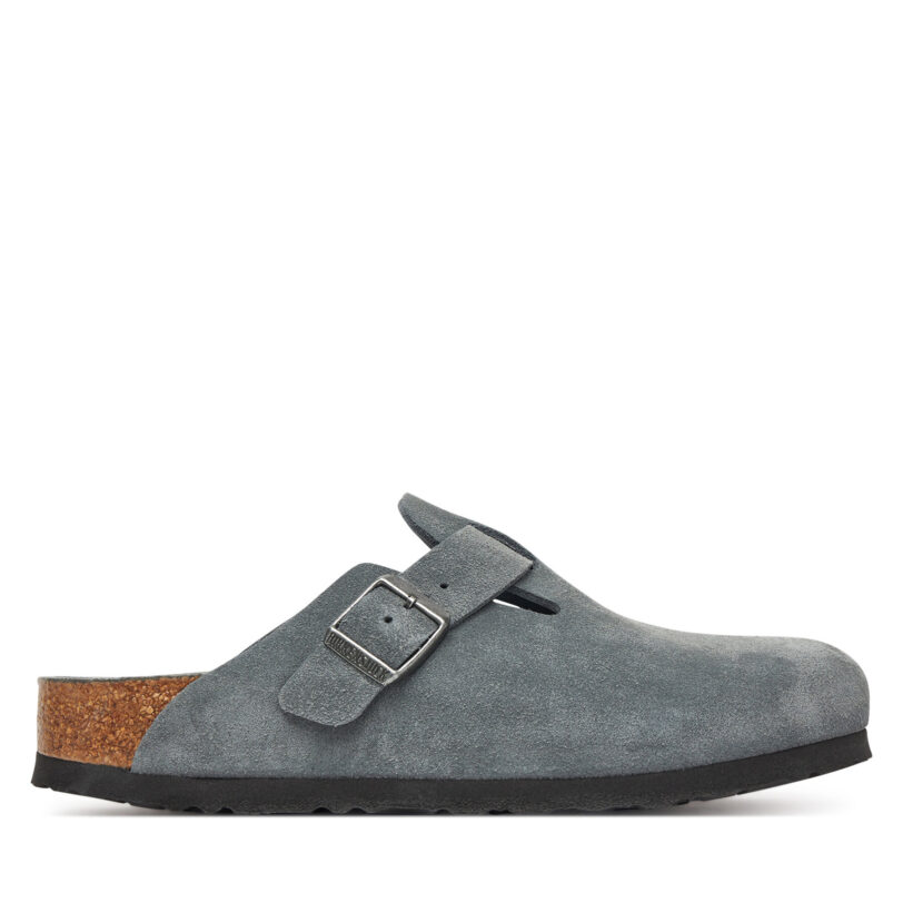 Чехли Birkenstock Boston Sfb 1030874 Сив цвят на ниска цена