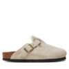 Чехли Birkenstock Boston Shearling Leve 1026192 Бял цвят на ниска цена