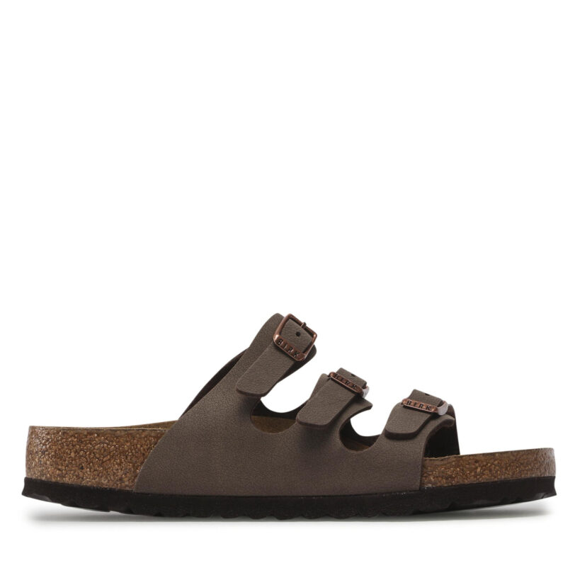 Чехли Birkenstock Florida 0053881 Кафяв цвят на ниска цена