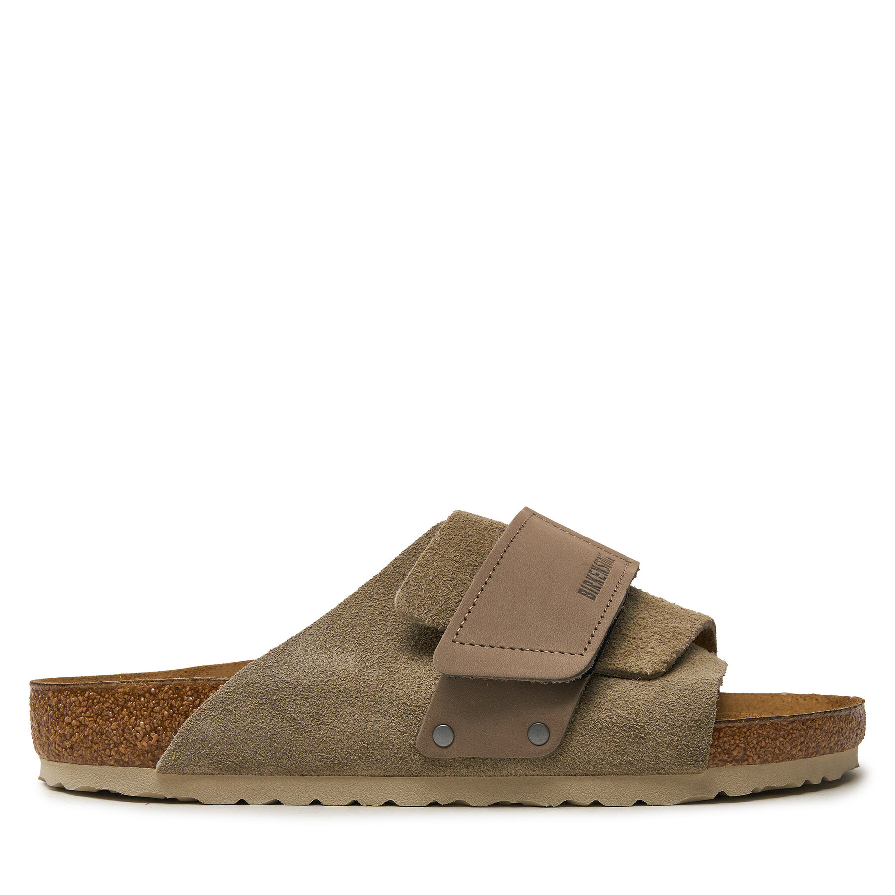 Чехли Birkenstock Kyoto Lenb 1015572 Бежов цвят на ниска цена