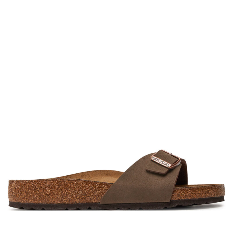 Чехли Birkenstock Madrid 0040091 Кафяв цвят на ниска цена