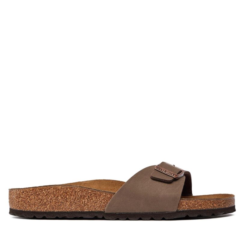 Чехли Birkenstock Madrid 0040093 Кафяв цвят на ниска цена