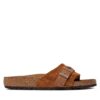 Чехли Birkenstock Oita Braided 1026742 Кафяв цвят на ниска цена