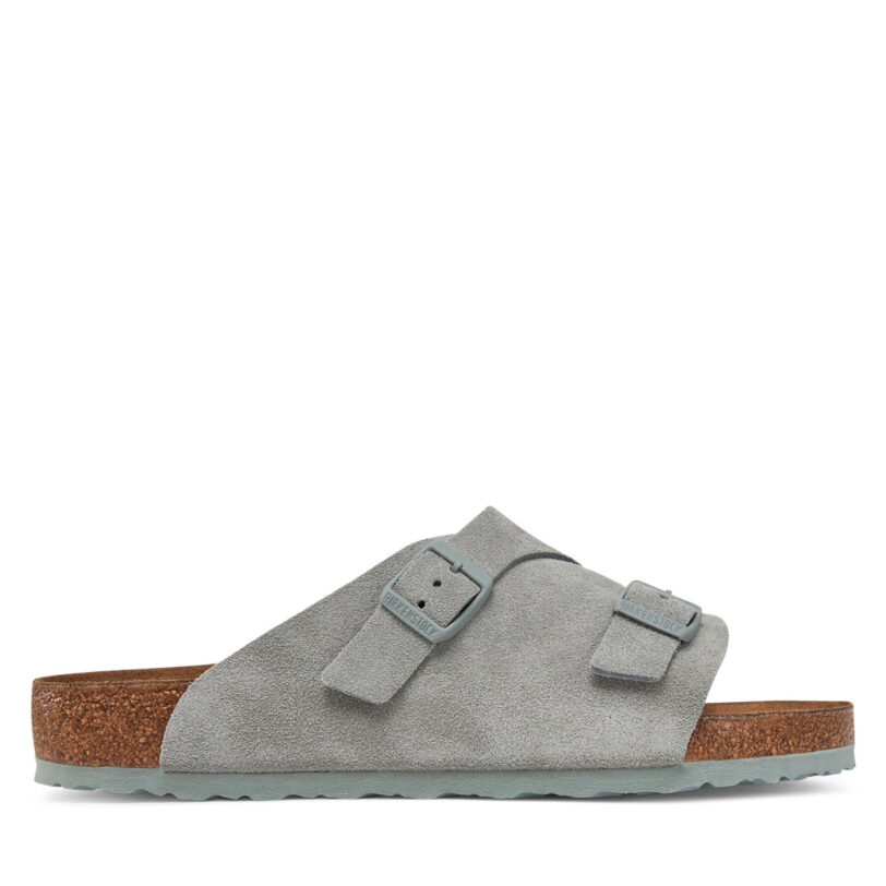 Чехли Birkenstock ZÜRICH 1029184 Зелен цвят на ниска цена