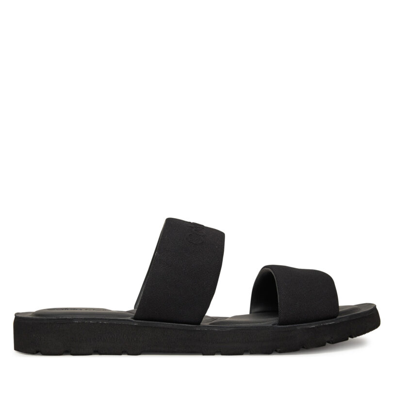 Чехли Calvin Klein Double Strap Cv Logo HM0HM01801 Черен цвят на ниска цена