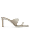 Чехли Calvin Klein Heel Slide 70 Lth HW0HW02072 Бежов цвят на ниска цена