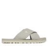 Чехли Calvin Klein Jeans Cross Sandal Crxs Tx YM0YM01223 Сив цвят на ниска цена