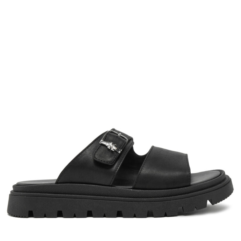Чехли Calvin Klein Jeans Sandal V4B2-83055-1251 Черен цвят на ниска цена