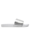 Чехли Calvin Klein Jeans Slide Ny Pearl YW0YW01243 Сребрист цвят на ниска цена