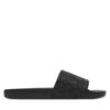 Чехли Calvin Klein Pool Slide Mono HM0HM01968 Черен цвят на ниска цена