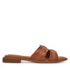 Чехли Clarks Ariany Mule 26181239 Кафяв цвят на ниска цена