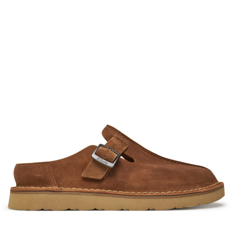 Чехли Clarks Solsbury  26180881 Кафяв цвят на ниска цена